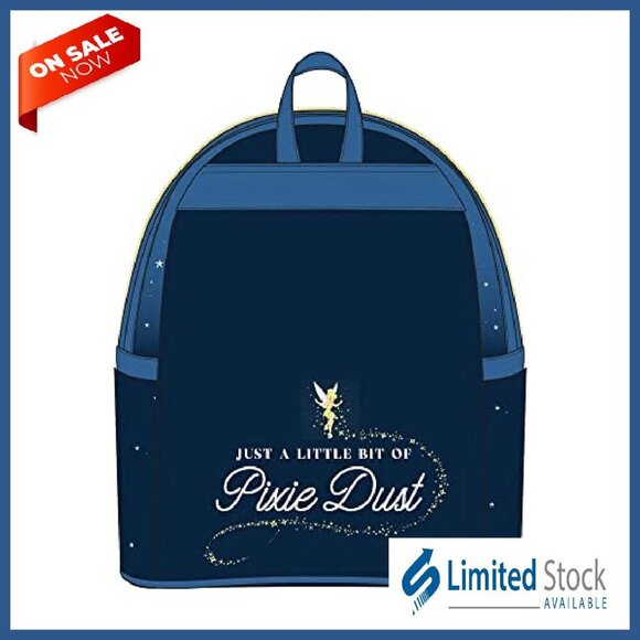 Glow-in-the-Dark Mini Backpack, Faux Leather, 25L Capacity, 10.5\
